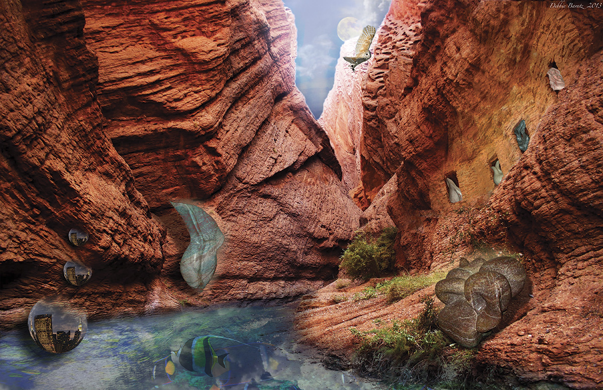 photo montage -Cave Dream